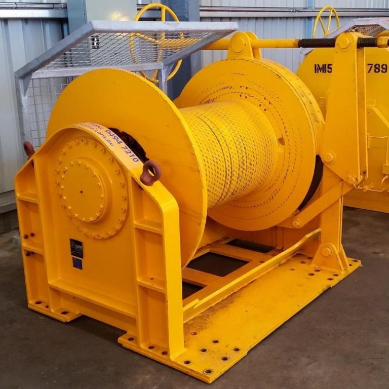 20T Hydraulic Winch I And M Solutions Perth