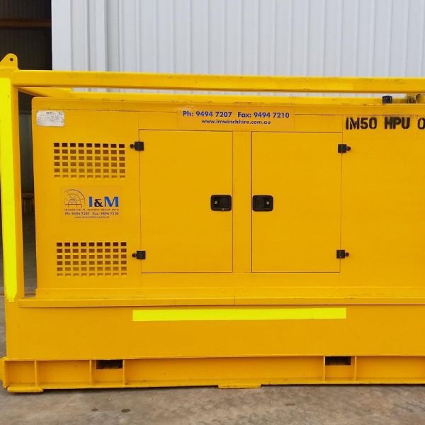 50kW Diesel Driven Hydraulic Power Unit For Hire - I and M Solutions (1)