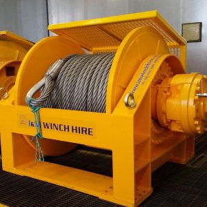 55 Tonne Hydraulic Winch For Hire - I and M Solutions