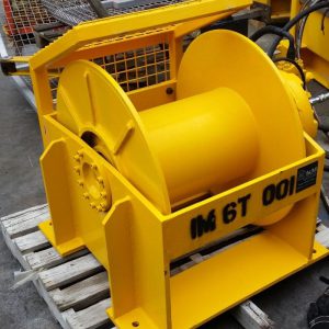 6 Tonne Hydraulic Winch For Hire - I and M Solutions