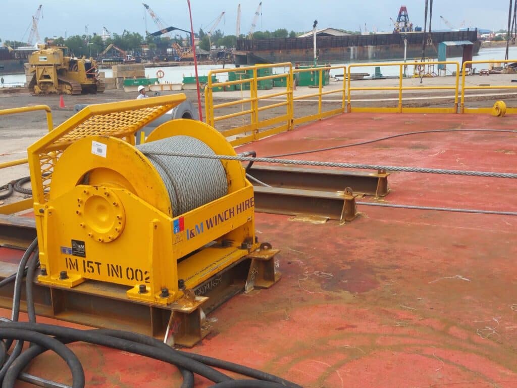 Constant tension winch system