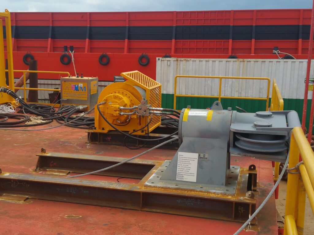 designed a complete constant tension winch